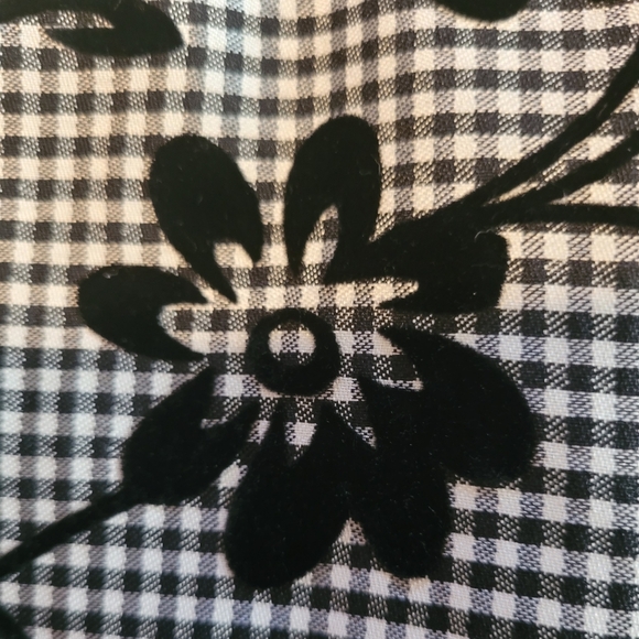 Wonder Nation Velvet High Low Black and Red Formal Kids Dress Size 4 - Picture 3 of 8